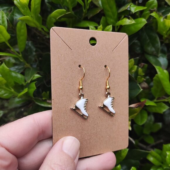 Ice Skate Earrings - Picture 3 of 6